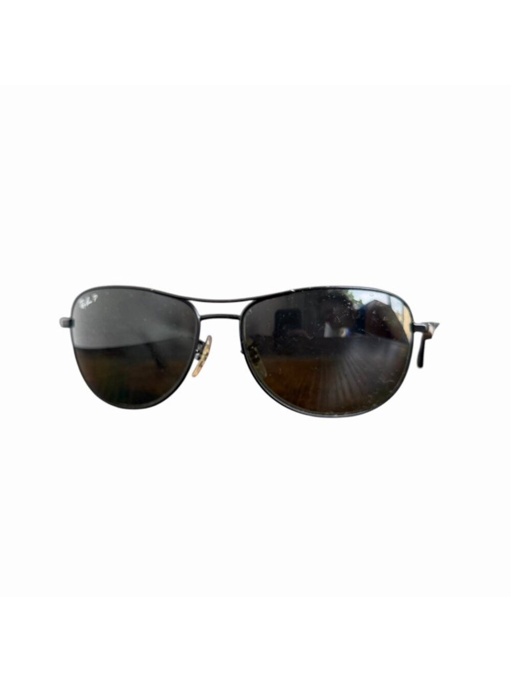 RayBan Black Aviator RB3519 Sunglasses